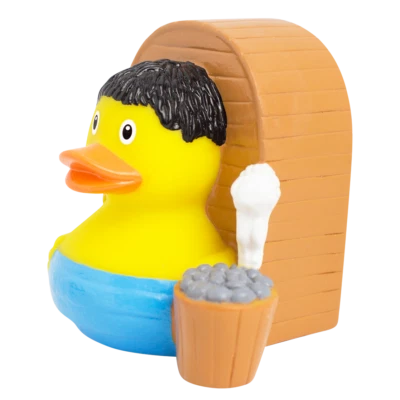 Sauna Rubber Duck - Spa Day - Novelty Gift - Many Designs To Collect - Image 1 of 4