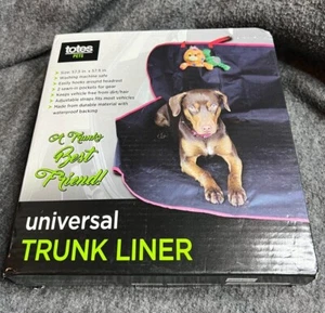 Totes Pets Universal Trunk Suv Liner 57.5" x 57.5" for Dogs New in Box - Foto 1 di 3