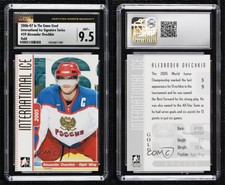 2006 In the Game-Used International Ice Signature Series Gold /10 Alex Ovechkin
