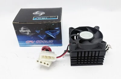 Evercool CF-5B-H Intel Socket 370/586/7 CPU Cooler w/ Ball Bearing Cooling Fan - Image 1 of 4