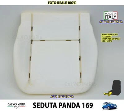 Imbottitura Seduta Sedile Fiat Panda 169 2003 2011 + punti metallici OMAGGIO - Immagine 1 di 3