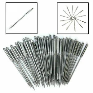 100PC Home Sewing Machine Needles 11/75,12/80,14/90,16/100,18/110 fit for Singer - Picture 1 of 23