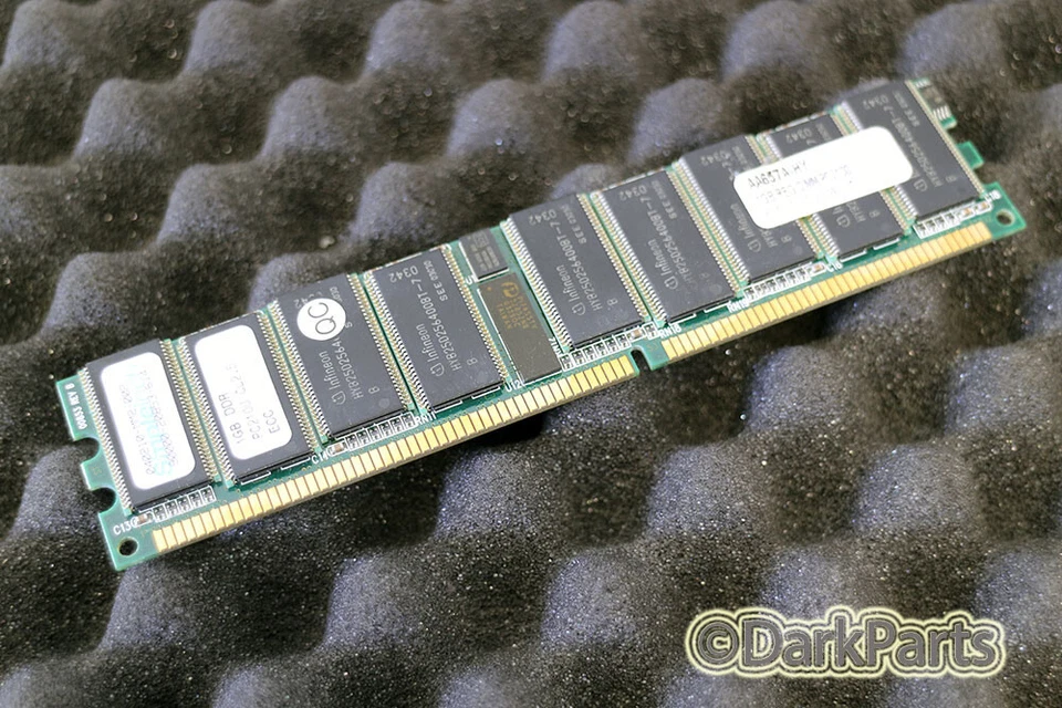Hypertec AA657A-HY 1GB PC2100 ECC Server Memory RAM - Image 1 of 1