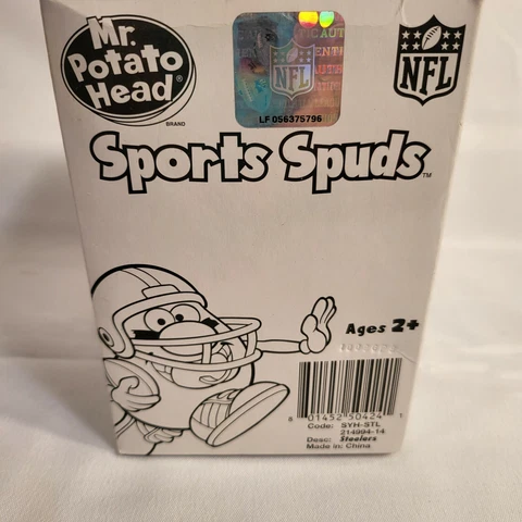 Hasbro Mr Potato Head NFL Edition Pittsburgh Steelers Sports Spuds Figure Cover