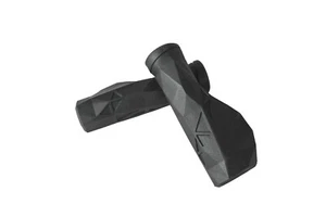 SwishTi 3D Ergonomic Mountain E-Bike Bicycle Flat Handlebar Grips 130mm Black - Picture 1 of 8