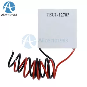TEC1-12703 Heatsink Thermoelectric Cooler Cooling Peltier Plate Module USA - Picture 1 of 10