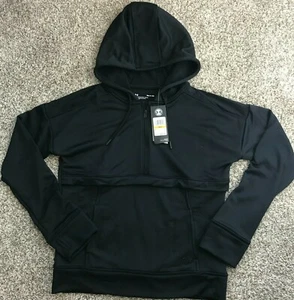 Under Armour Women's UA Tech Terry Hoodie Black 1349753 Size Small  - Picture 1 of 5
