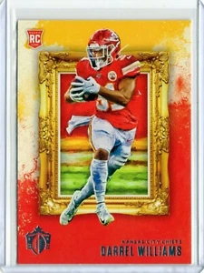 DARREL WILLIAMS Chiefs 2020-2021 NFL Panini GRIDIRON KINGS ROOKIE #24 - Picture 1 of 2