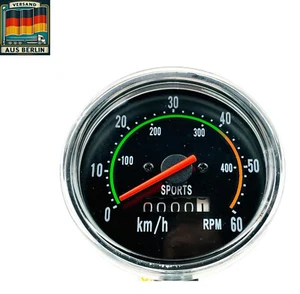 Fahrrad Tacho Mechanisch Tachometer Analog Kilometerzähler Hardware Speed Meter - Bild 1 von 9