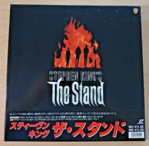 Stephen King's The Stand (1994 Japan NTSC laserdisc w/ OBI) 4 disc box - Picture 1 of 6