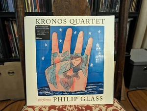 Kronos Quartet Performs Philip Glass, Vinyl Me Please BLUE LP, VMP 2023 Reissue - Picture 1 of 6