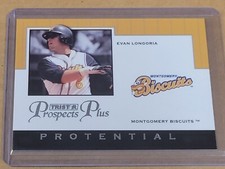 2007 Tristar Prospects Plus Evan Longoria Protential Insert Nmmt