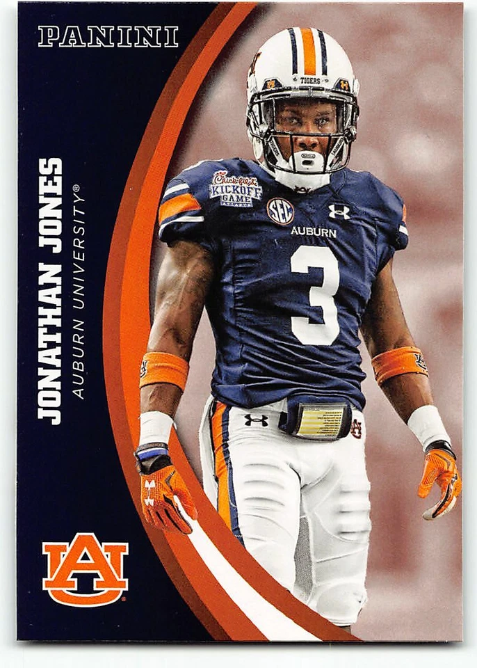 2016 Panini Collegiate Auburn Team Collection Trading Card #25 Jonathan Jones - Image 1 of 1