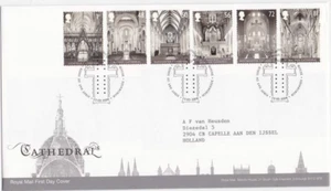 England GB FDC 2008 / 2641-2646 - Cathedral - Picture 1 of 1