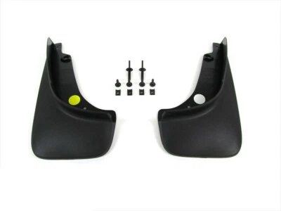Juego de 2 protectores contra salpicaduras delanteros para Jeep Cherokee 14-18 negros OEM NUEVO MOPAR GENUINO Foto 1 de 4