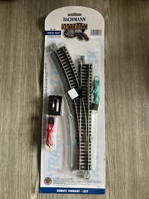 Bachmann HO Scale Left Remote Turnout / Switch #44561 - Image 1 of 2