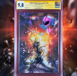 MIGHTY MORPHIN POWER RANGERS #40 FAN EXPO CGC 9.8 SS CLAYTON CRAIN JDF W/COA - Imagen 1 de 2