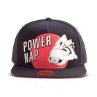 NEW Official POKEMON Power Nap Pikachu Snapback Cap Hat Black Red UK/EU VAT INC