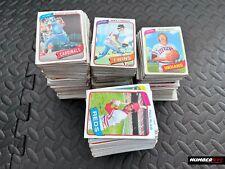 Vintage 1980 Topps Baseball 3.11 Lbs. of Incomplete Trading Bulk Cards Lot Teams