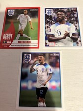 3 x PANINI  ONE ENGLAND OFFICIAL STICKERS  # 47 , 105 & 191