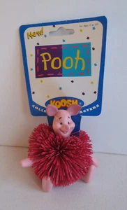 Vintage 90s 1998 Koosh Ball Winnie the Pooh Piglet - New Disney - Picture 1 of 7