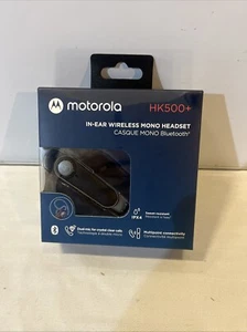 Motorola In-Ear Bluetooth Wireless Mono Headset HK500+ (Black) - Picture 1 of 3
