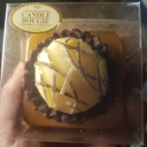 Candle Bougie Parfumee AU Chocolat Chocolate Scented Truffle Candle NEW!! - Picture 1 of 2
