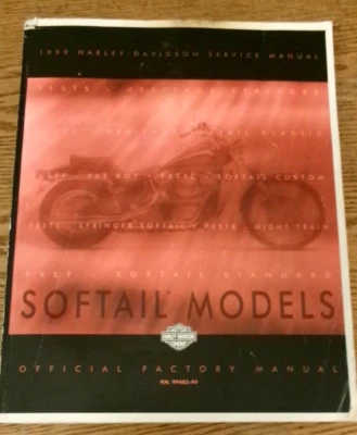 Harley-Davidson Softail 1999 servicio taller manual Fatboy Night Train XLN Foto 1 de 4