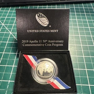2019 Apollo 11 50th Anniversary Commemorative Coin Program - Picture 1 of 3