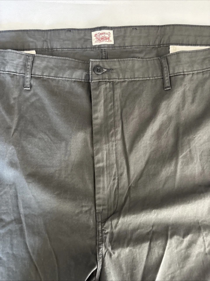 Levi's Men's Big & Tall Carrier Cargo Short Graphite Ripstop 52