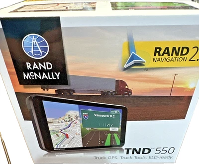 Rand McNally TND 550 Truck GPS - Image 1 of 4