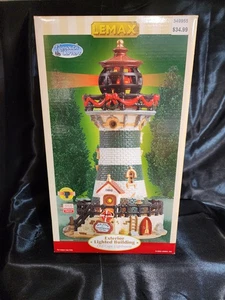 LEMAX PLYMOUTH CORNERS "OLD CAPE LIGHTHOUSE" Rotating Beacon #55230 - Picture 1 of 12