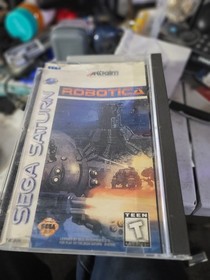 Sega Saturn Robotica Case and Manual