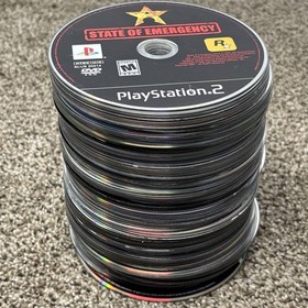 Disc Only Video Game Lot Of 100 Games UNTESTED Disc Only