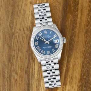 Rolex Datejust 31 278274, Steel & White Gold, Bright Blue Roman, Jubilee Brac... - Picture 1 of 15