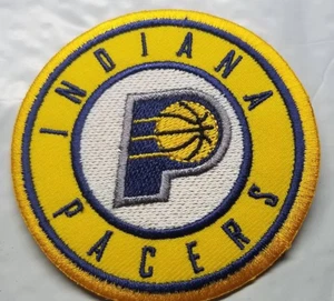 Indiana Pacers NBA Basketball Embroidered Patch approx 3" - Picture 1 of 2