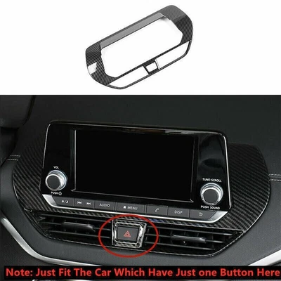 1X Cubierta de marco de navegación de consola central para Nissan Teana Altima 2019-22 Foto 1 de 4