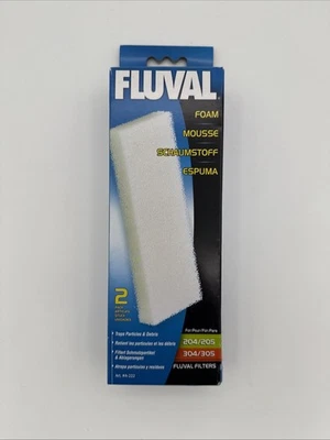 Fluval 204/205/206/207/304/305/306/307 Foam Blocks 2 Pack - Image 1 of 4