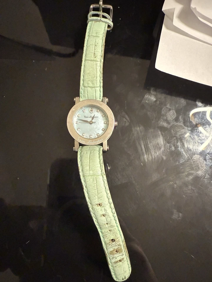 NUEVO Reloj Tonino Lamborghini Damas, Correa Cuero, Caja, Folleto, Certificación Foto 1 de 3