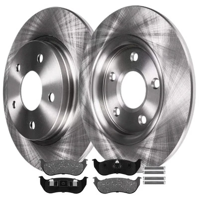 Rear Disc Rotors Brake Pads Kit for Ford Explorer Mercury Mountaineer (02-2005) - Image 1 of 4