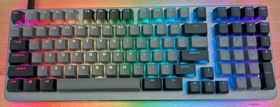 Drop Shift V2 Mechanical Keyboard Holy Panda X Clear Tactile Switches Space Gray - Image 1 of 4