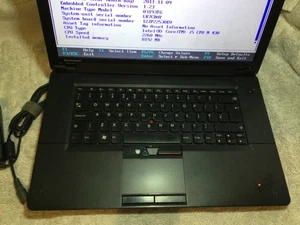 Lenovo ThinkPad Edge  Laptop 15.6" i5 M430 Processor 8 Gb Ram 500Gb HDD - Picture 1 of 5