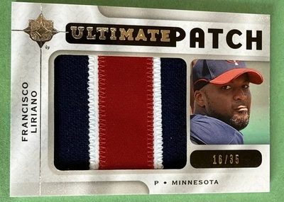 2009 Upper Deck Ultimate Collection Ultimate Patch /35 FRANCISCO LIRIANO GU - Image 1 of 2