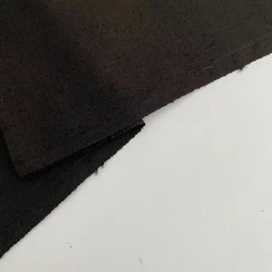 UnUsed Bear #A 13.5x44 Hand Woven Men's Pongee Silk Japanese Kimono Fabric SCH21 - Picture 1 of 6