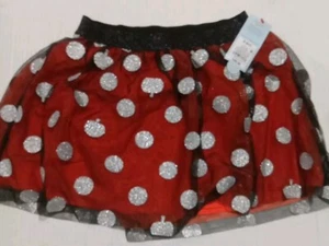 Girls Tutu Skirt Size 6/7 Cat & Jack Black and Orange Polka-dot Pumpkin - Picture 1 of 21