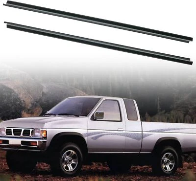 Outer Door Weather Window Rubber Seal Belt For Nissan Pickup D21 Hardbody 86-94 Foto 1 de 4