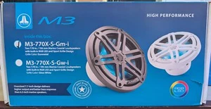 JL Audio M3-770X-S-Gm-i - 7.7" Marine Coaxial Speakers - Gunmetal - NE - Picture 1 of 4