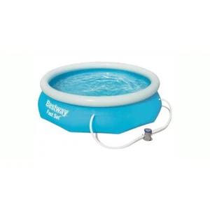 Bestway Fast Set Pool Set rund ca. 3800 L Planschbecken Swimming Pool - Bild 1 von 4
