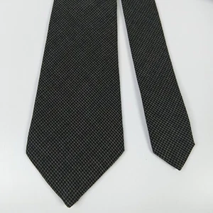 Etro Herren Krawatte 100% Wolle dunkelgrau Design Made in Italy - Bild 1 von 11