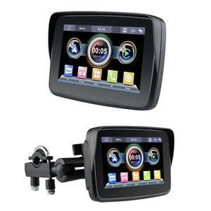 5" IPS 800nit Touch Screen Motorcycle Navigator Wireless CarPlay Android Auto - Picture 1 of 13